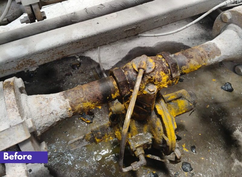 Before Onlie leak Pipe repairs Sevices