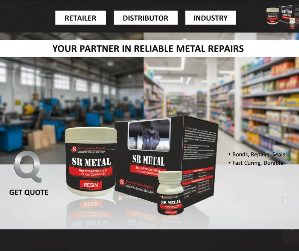 Sr Metal Adhesive Putty