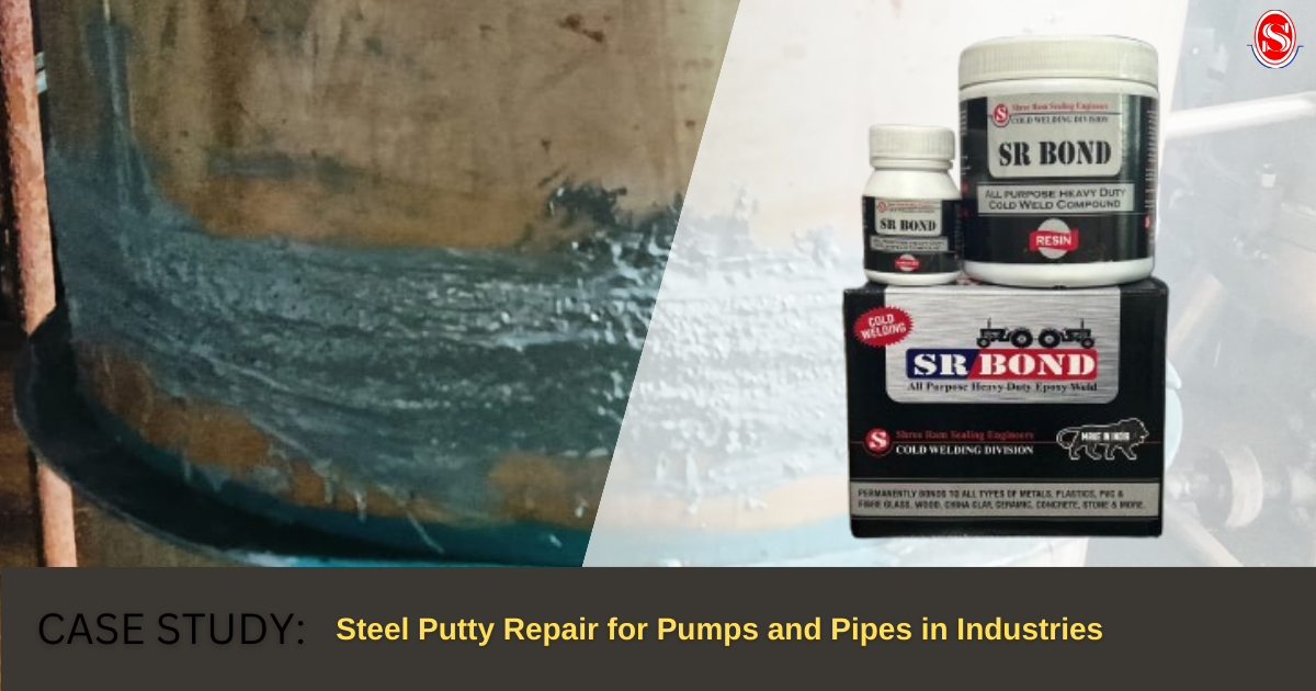 Steel Putty Used for Repair