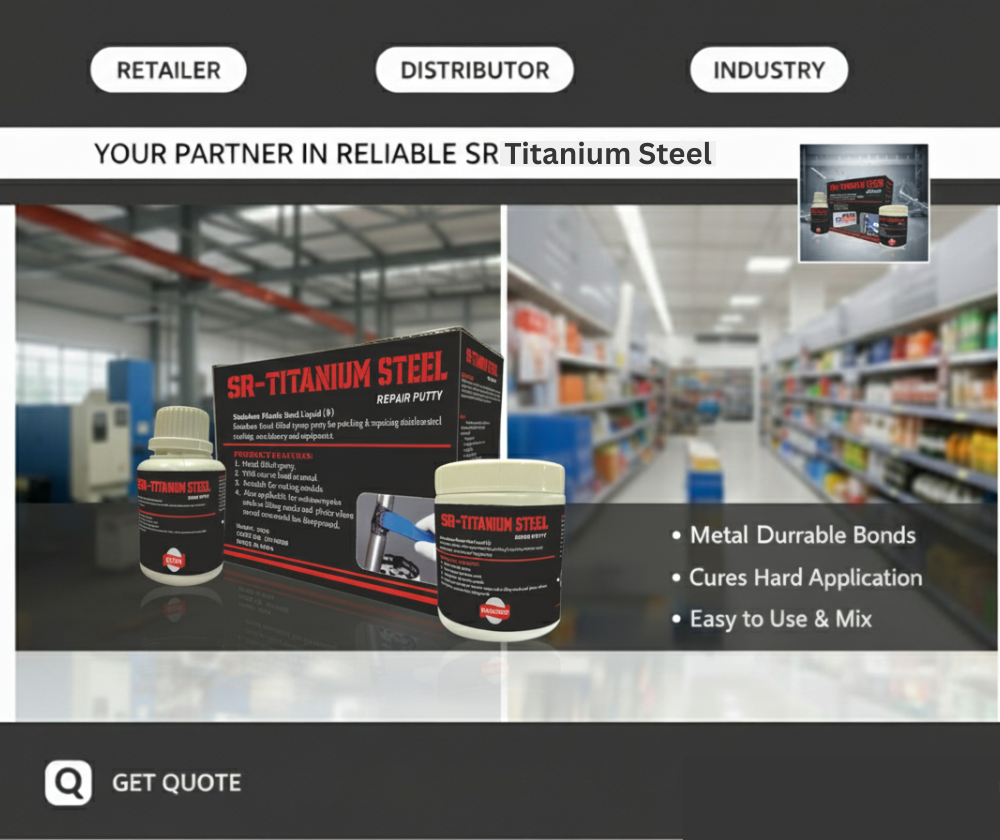 Sr Titanium Steel Repair Putty