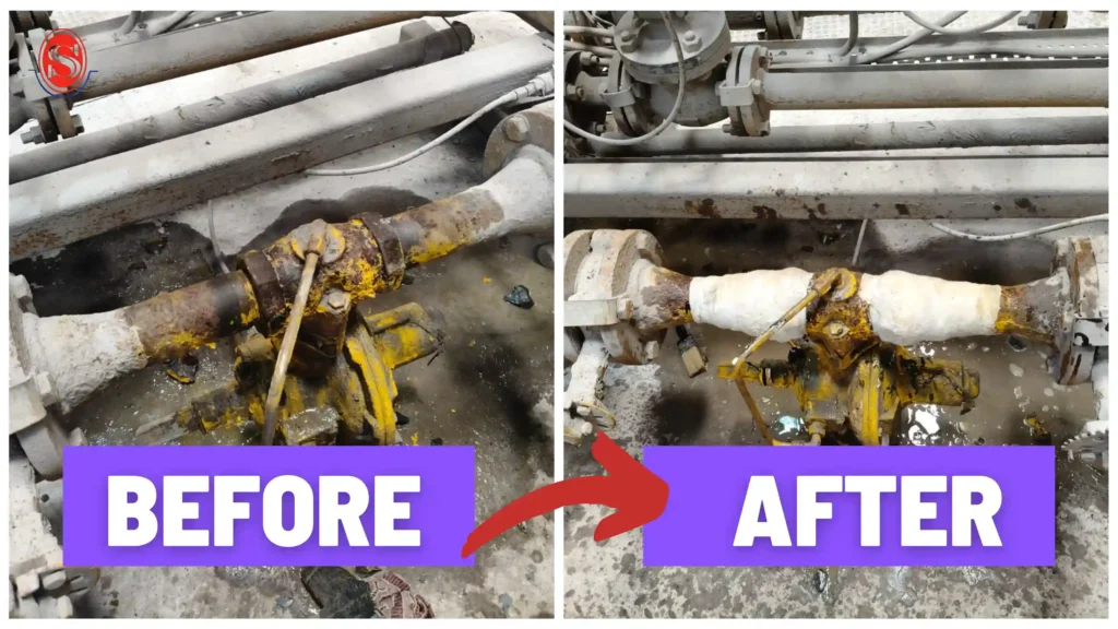 Industrial pipeline Eemergency repair system