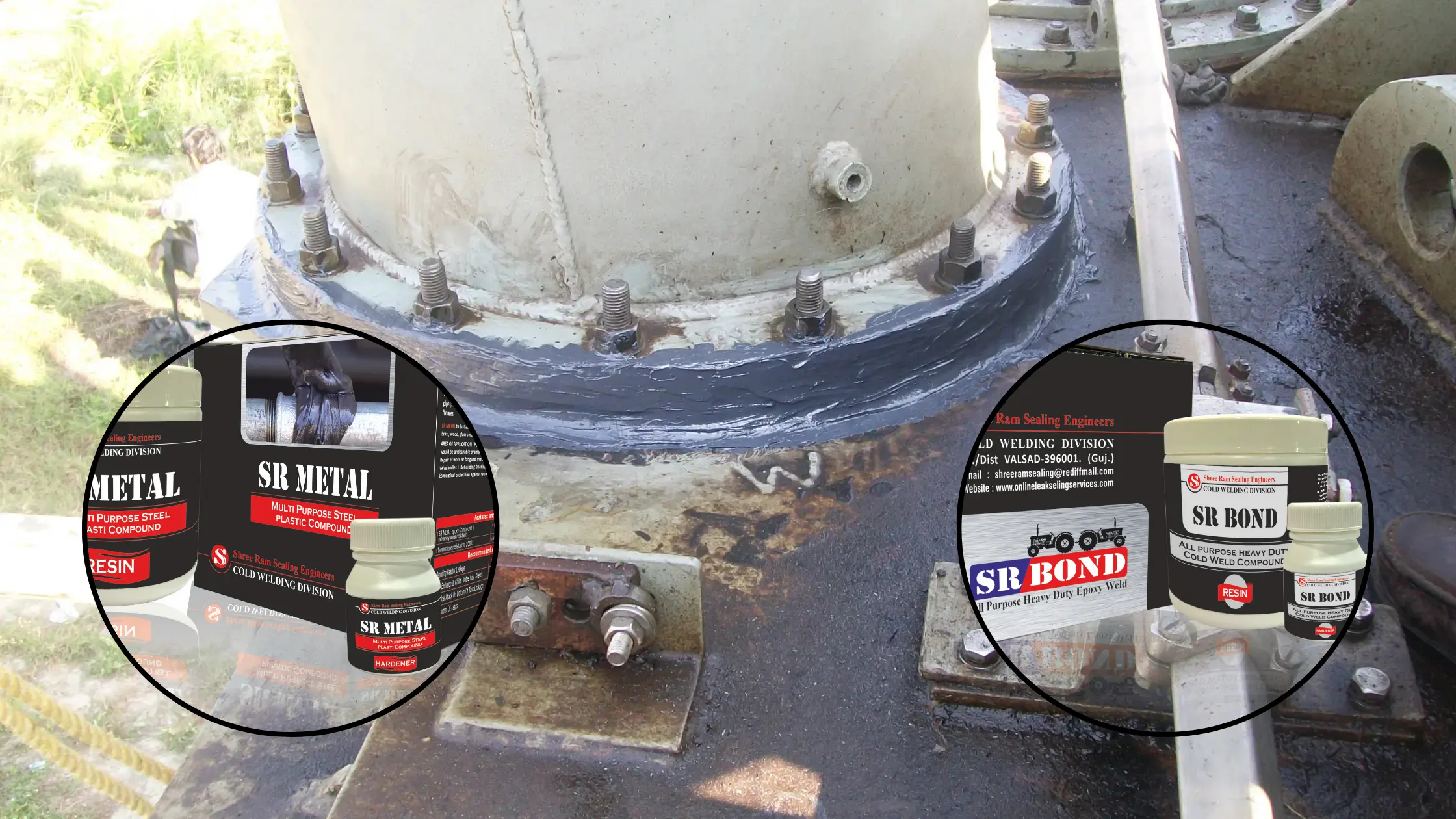steel putty used for